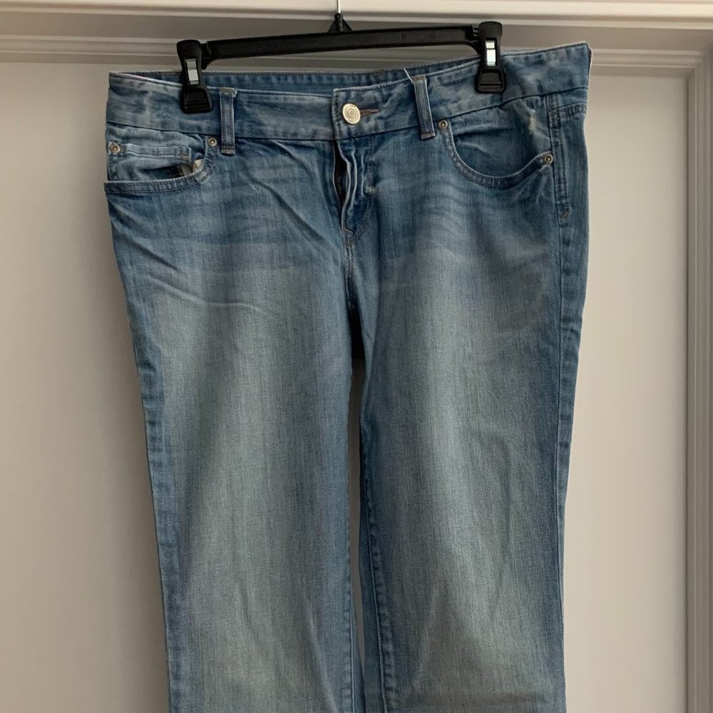 LOFT Light Wash Modern Capri